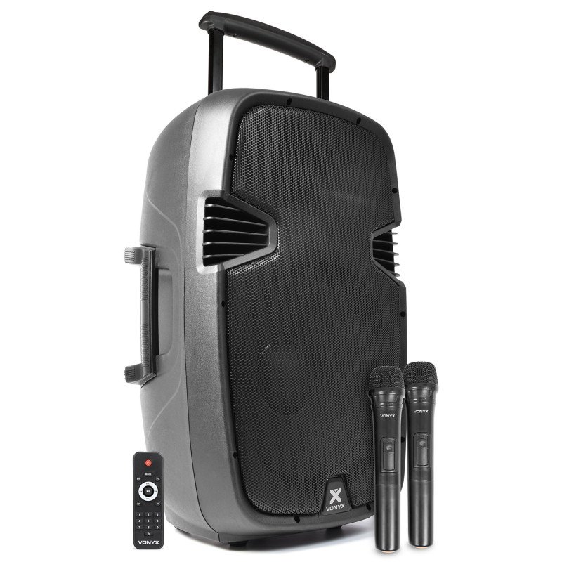 SPJ-PA915 Bafle movil activo ABS 15" 2 micros