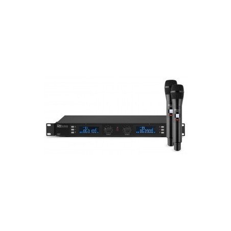 Micro Inalambrico con 2 micros UHF